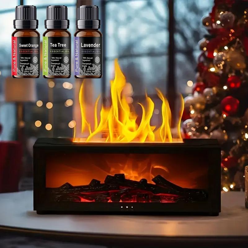 Flame Aromatherapy Machine Colorful Essential Oil Diffuser