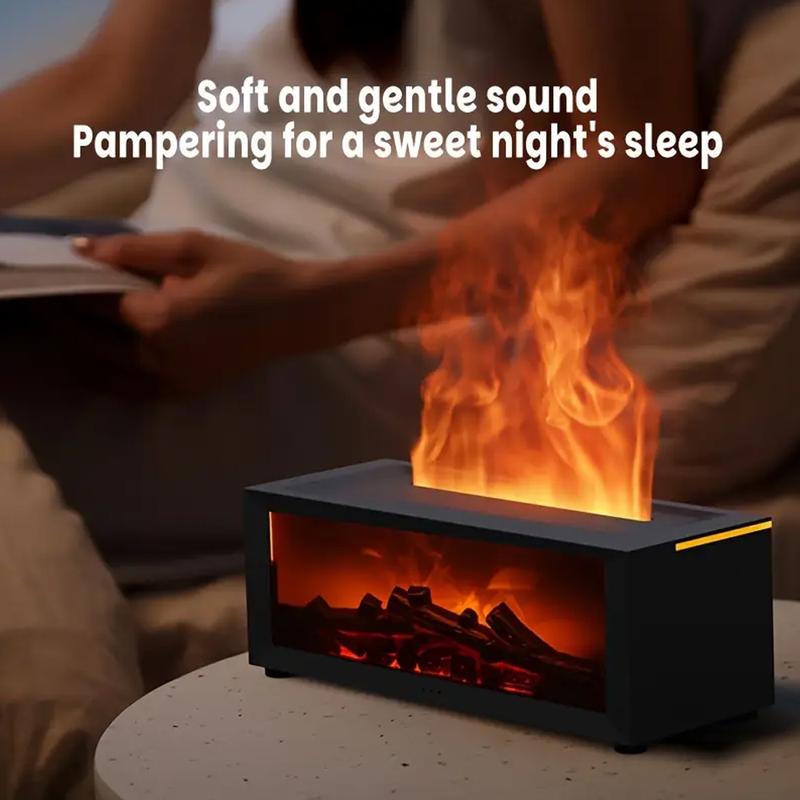 Flame Aromatherapy Machine Colorful Essential Oil Diffuser