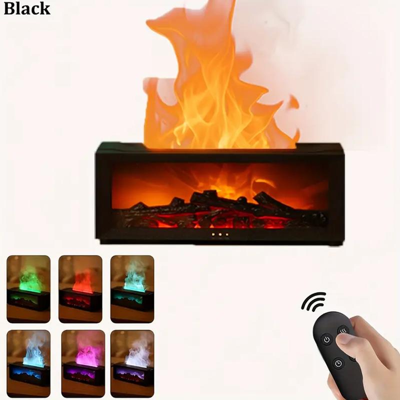 Flame Aromatherapy Machine Colorful Essential Oil Diffuser