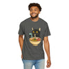 Cat Ramen T-Shirt — Cute Black Cat Slurping Ramen Graphic Tee