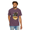 Cat Ramen T-Shirt — Cute Black Cat Slurping Ramen Graphic Tee